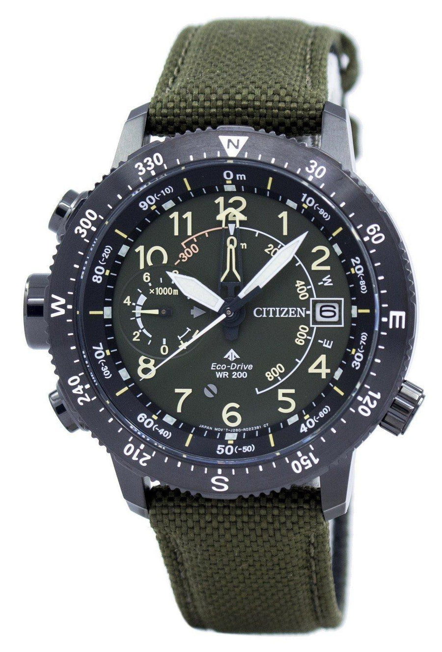 Citizen Promaster Eco-drive Perpetual Calendar 200m Bn4045-12x Men's Watch