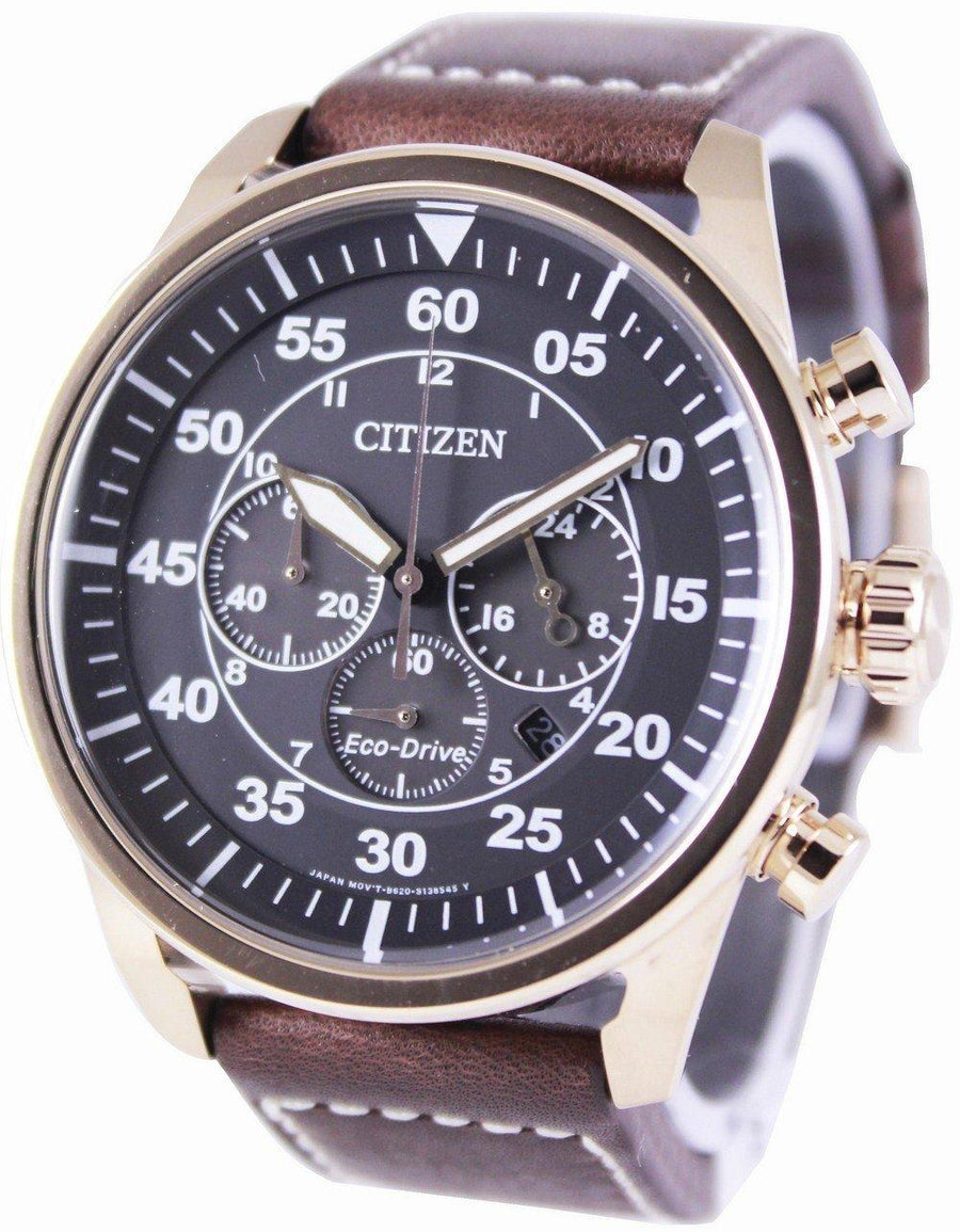 Citizen Eco-drive Aviator Chronograph Ca4213-00e Men's Watch