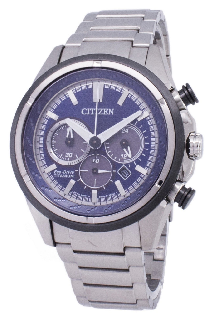 Citizen Eco-drive Ca4240-58l Titanium Chronograph Men’s Watch