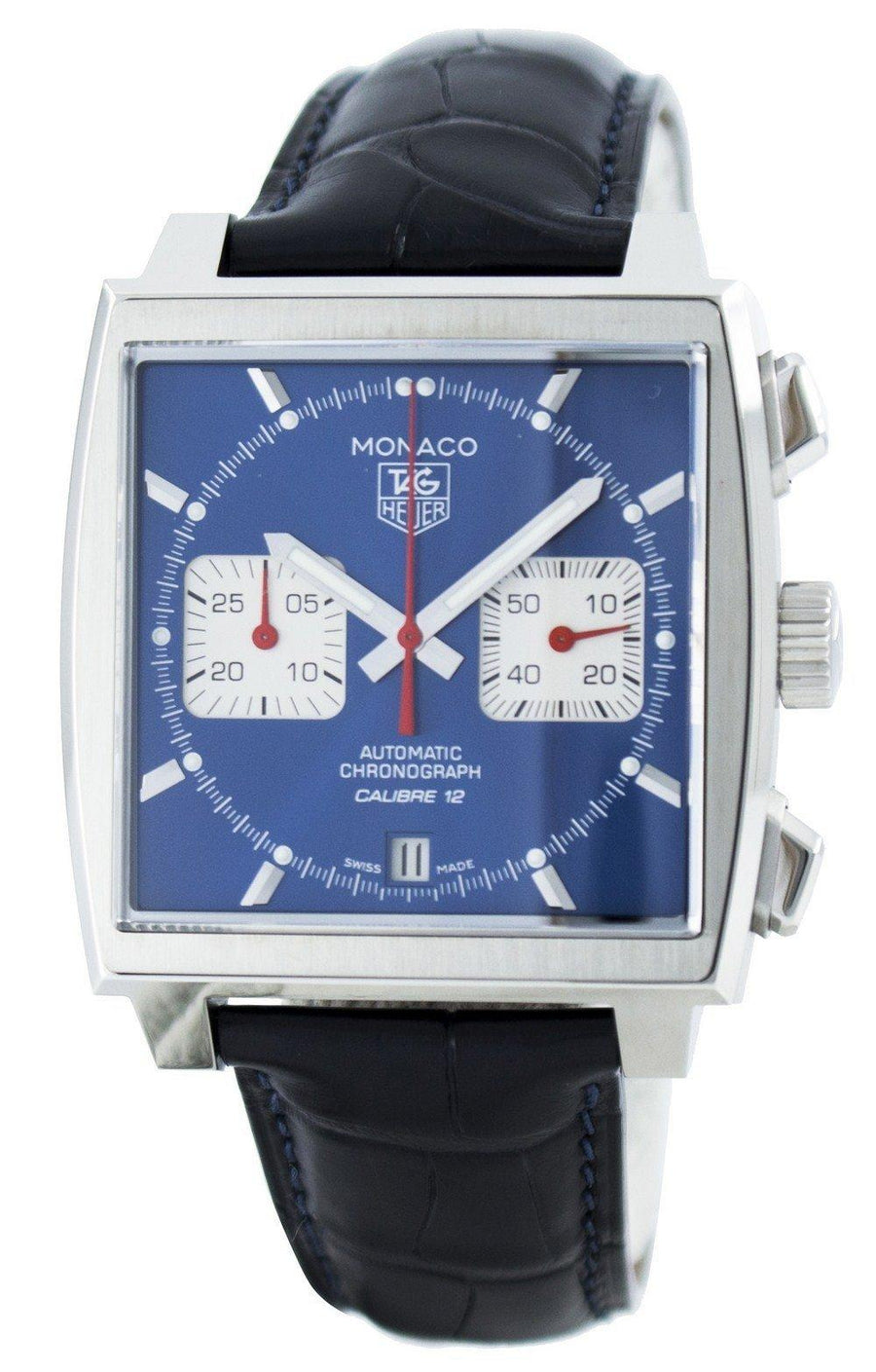 Tag Heuer Monaco Automatic Chrongraph Calibre 12 Swiss Made Caw2111.fc6183 Men's Watch