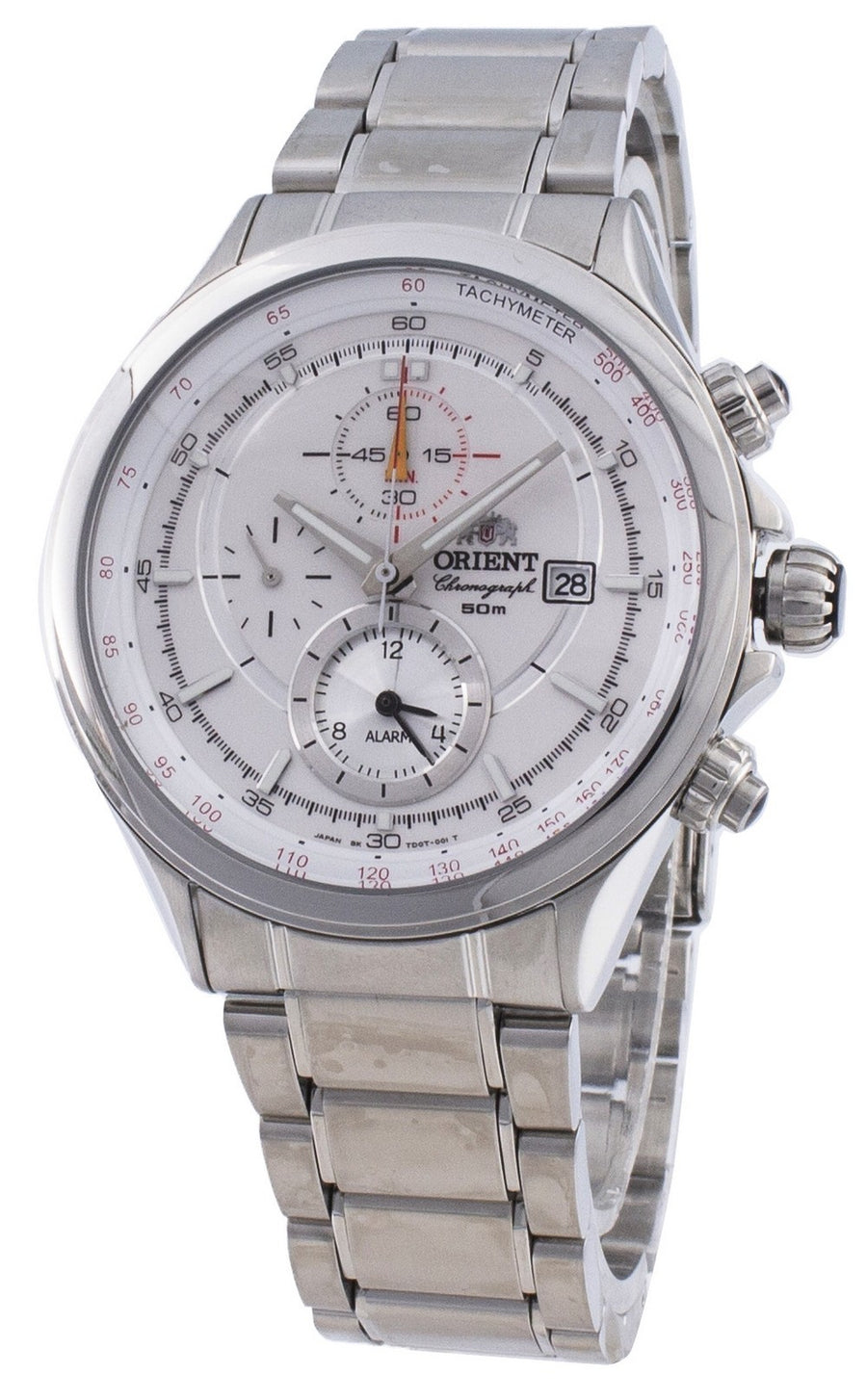 Orient Pyramid Ctd0t006w Td0t006 Tachymeter Quartz Men's Watch