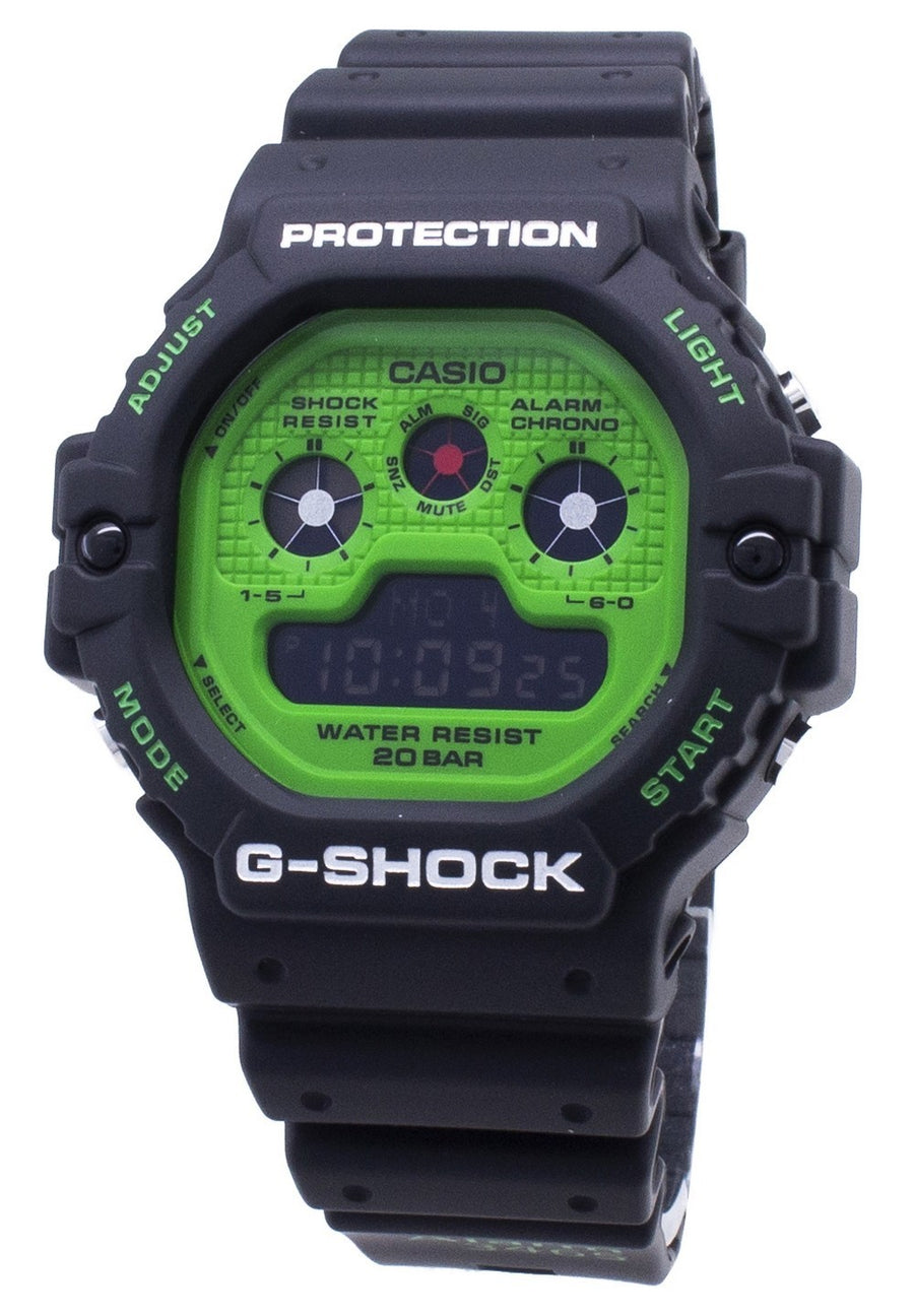 Casio G-shock Dw-5900rs-1 Dw5900rs-1 Shock Resistant 200m Men's Watch