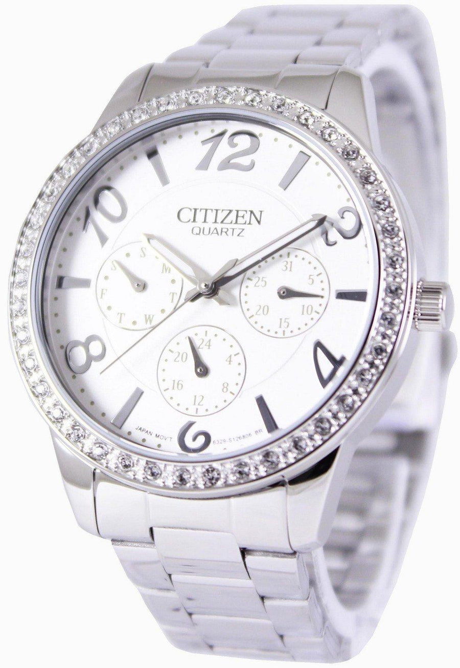 Citizen Quartz Swarovski Crystals Ed8120-54a Women's Watch