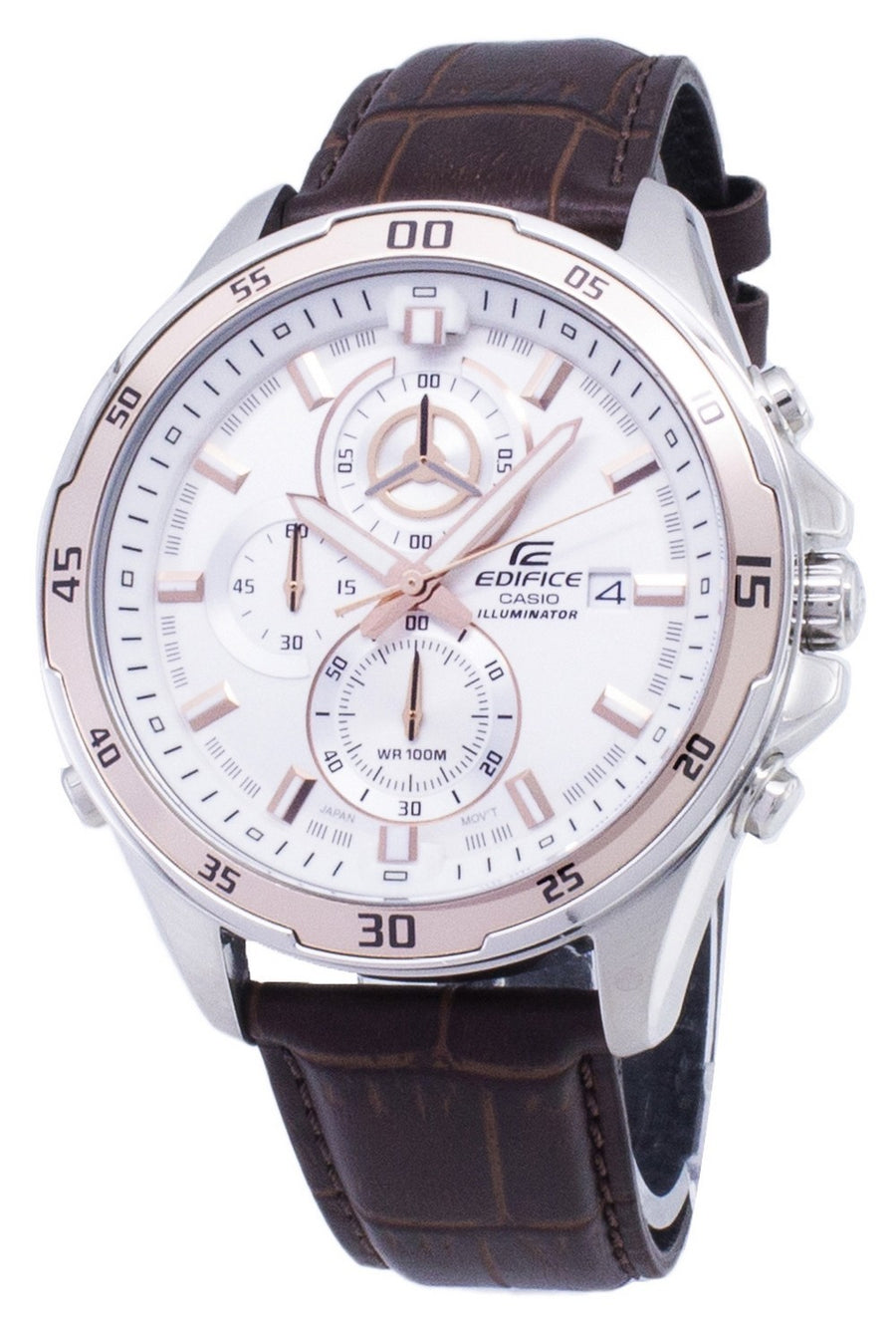 Casio Edifice Efr-547l-7av Efr547l-7av Chronograph Illuminator Analog Men's Watch