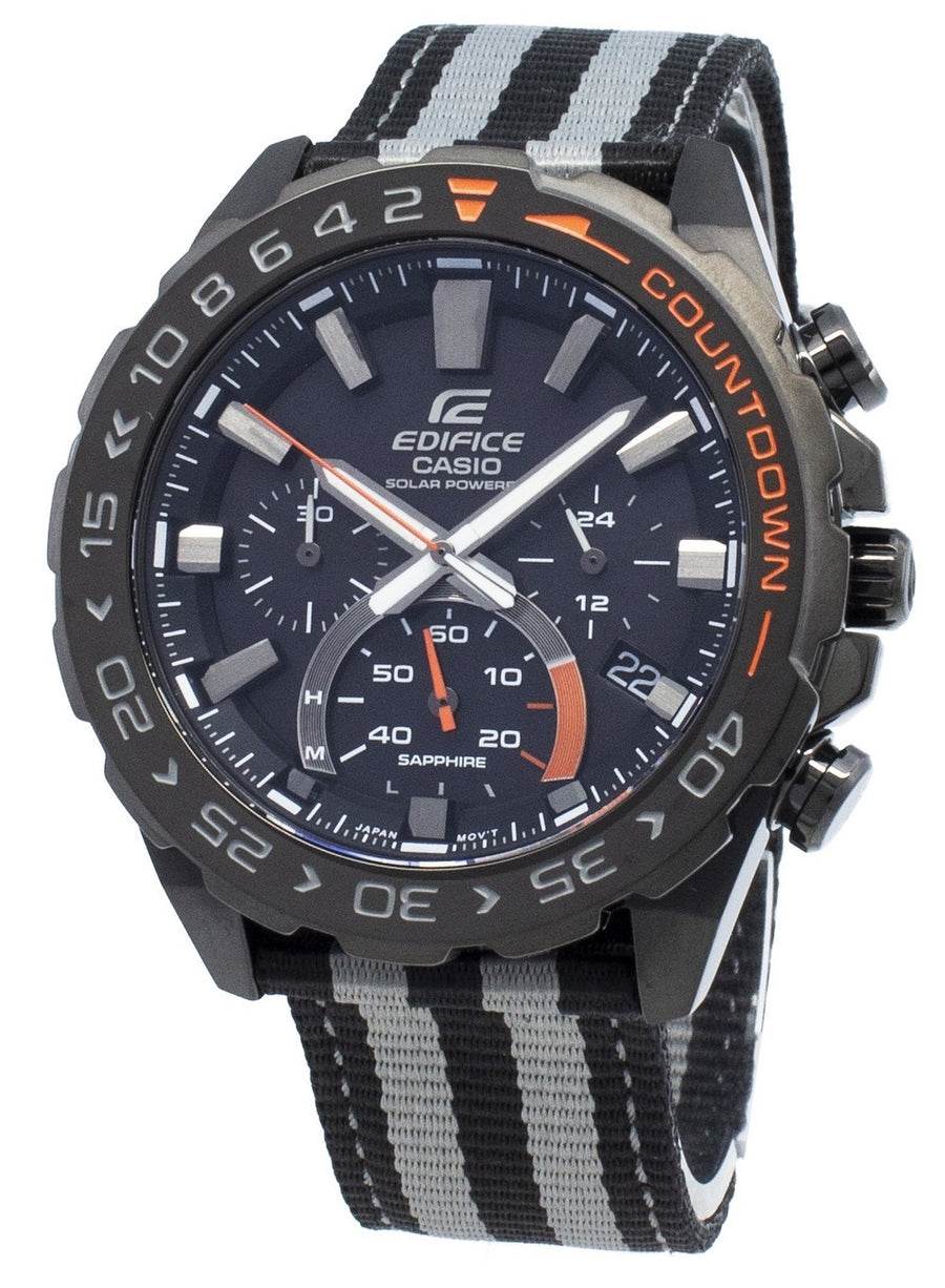 Casio Edifice Efs-s550bl-1av Efss550bl-1av Chronograph Solar Men's Watch