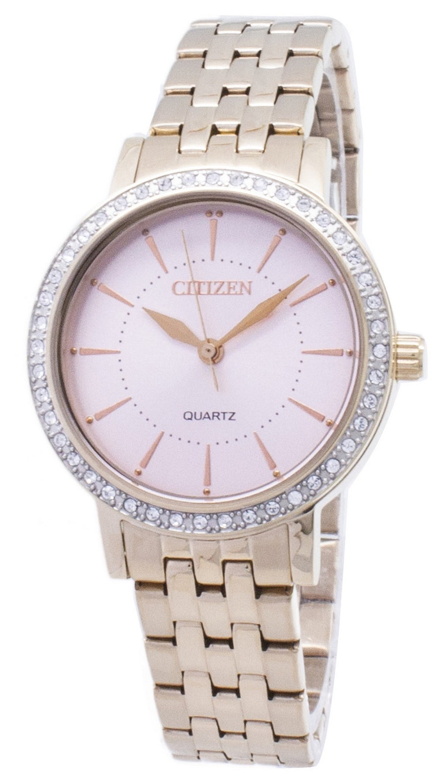 Citizen Quartz El3043-81x Analog Diamond Accents Women's Watch