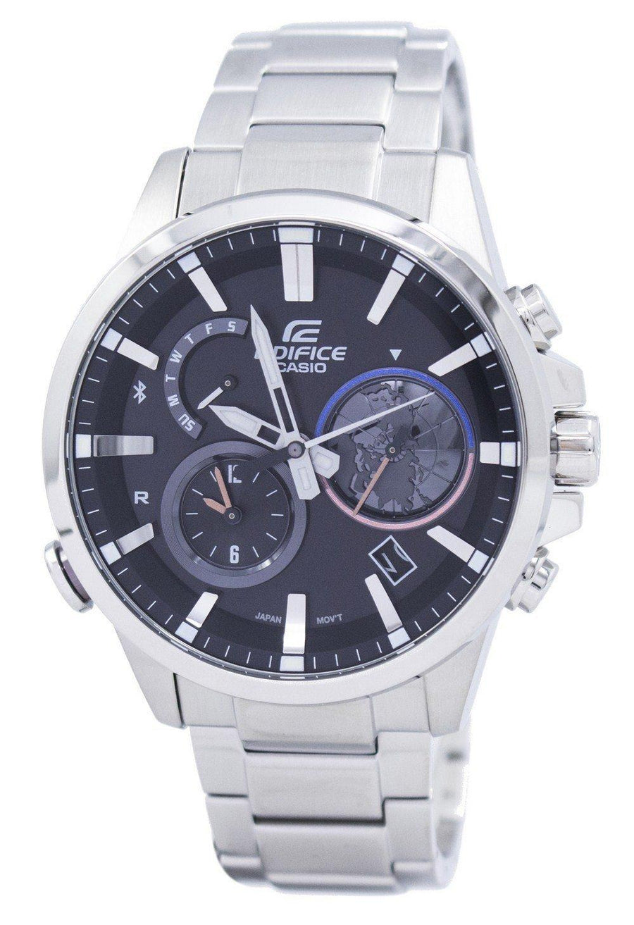 Casio Edifice Smartphone Link Dual Time Analog Eqb-600d-1a Eqb600d-1a Men's Watch