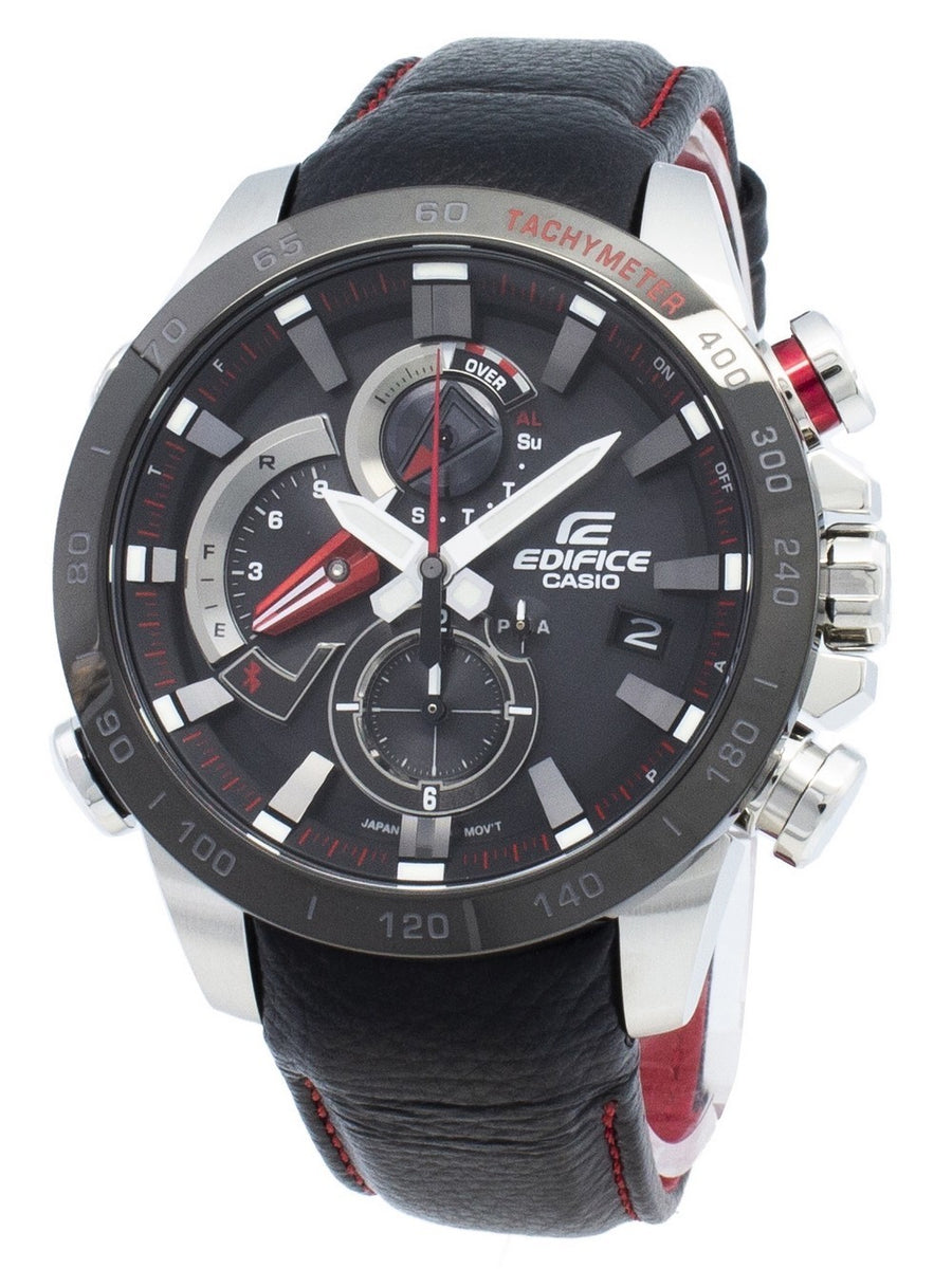 Casio Edifice Eqb-800bl-1a Eqb800bl-1a Tachymeter Solar Men's Watch