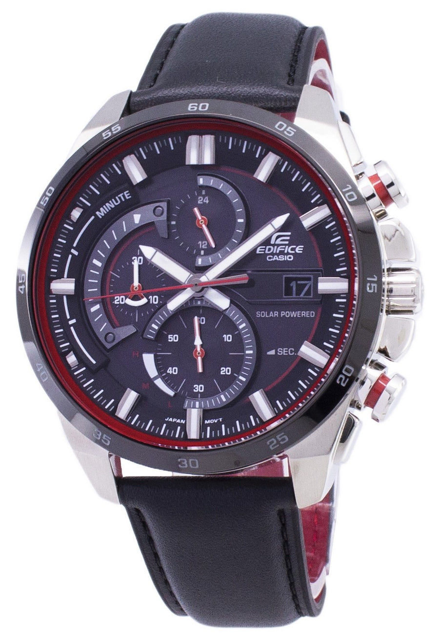 Casio Edifice Eqs-600bl-1a  Solar Chronograph Men's Watch