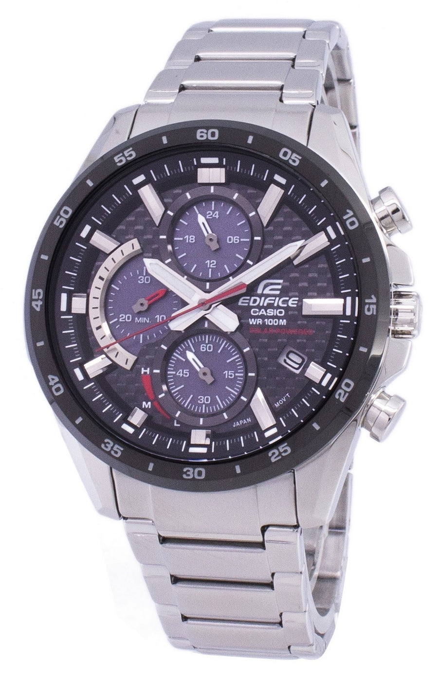 Casio Edifice Chronograph Solar Eqs900db-1av Eqs-900db-1av Men's Watch