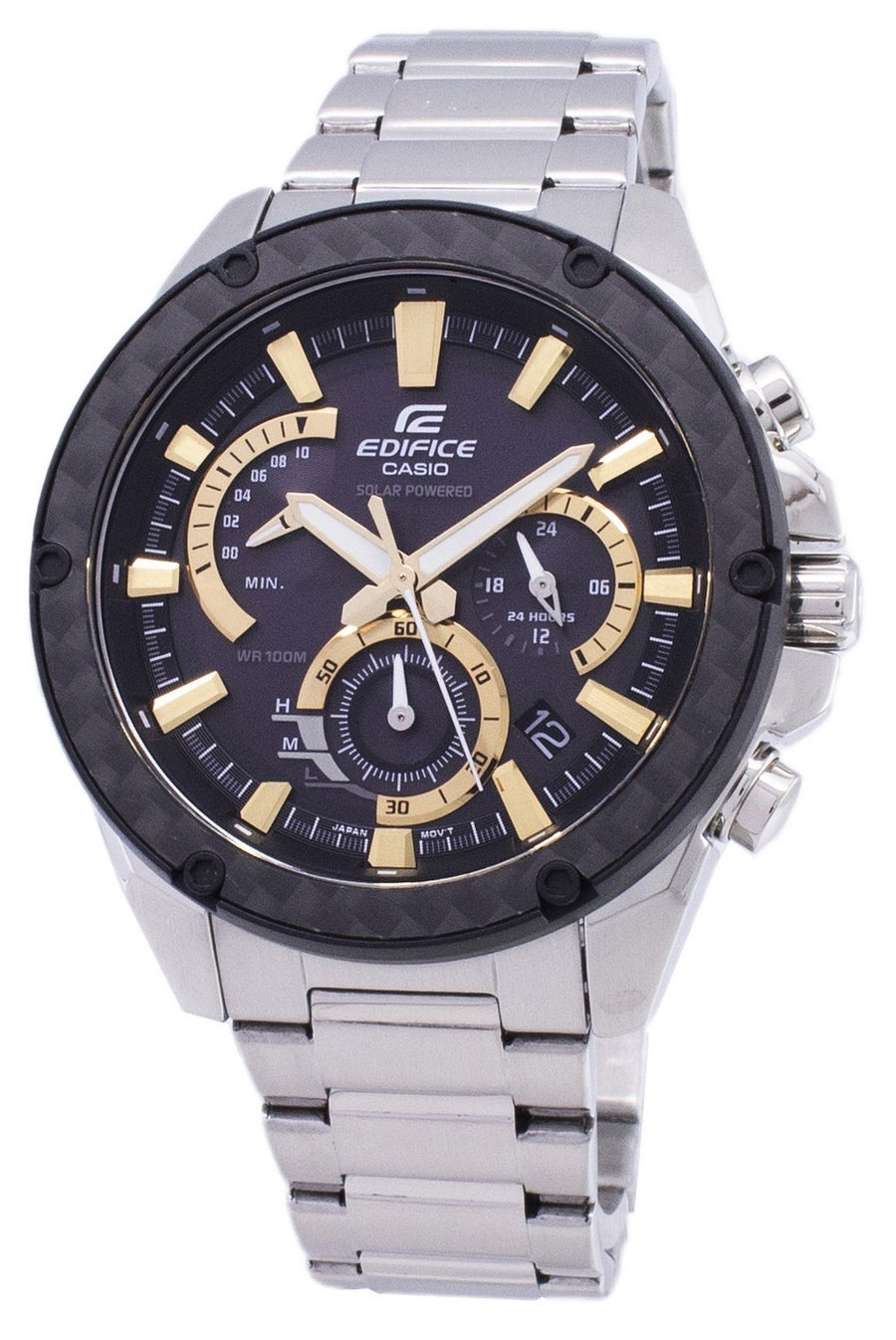 Casio Edifice Eqs-910d-1bv Solar Chronograph Men's Watch