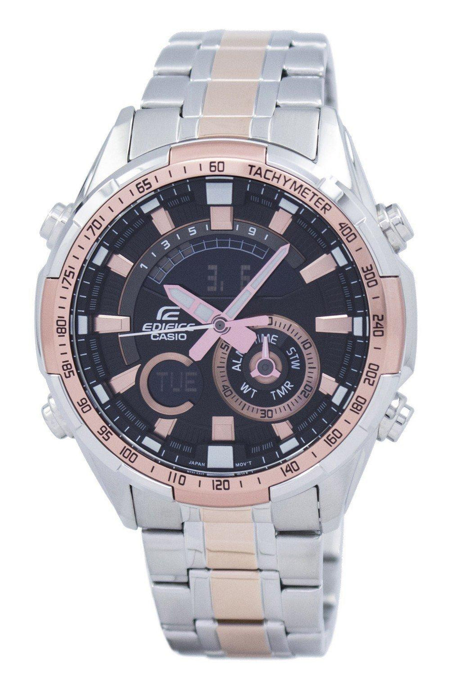 Casio Edifice Chronograph Tachymeter Analog Digital Era-600sg-1a9v Era600sg-1a9v Men's Watch