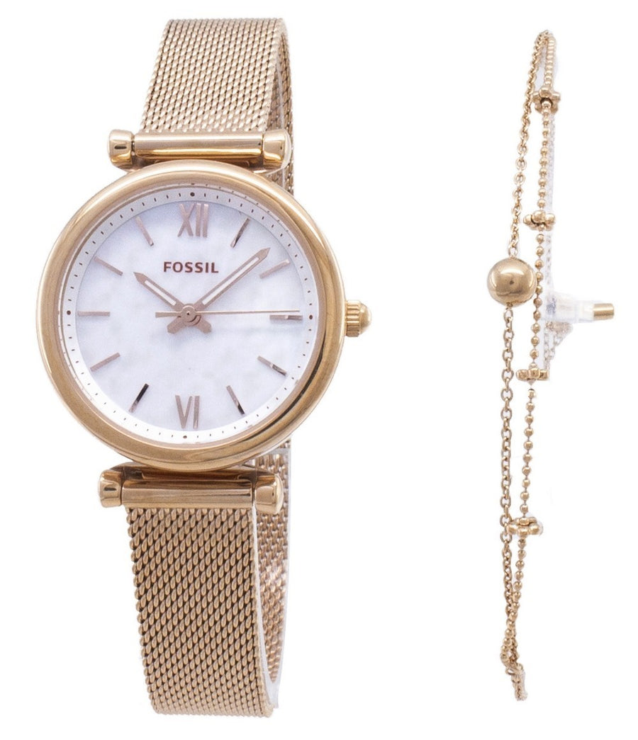 Fossil Carlie Quartz Es4443set Women's Watch