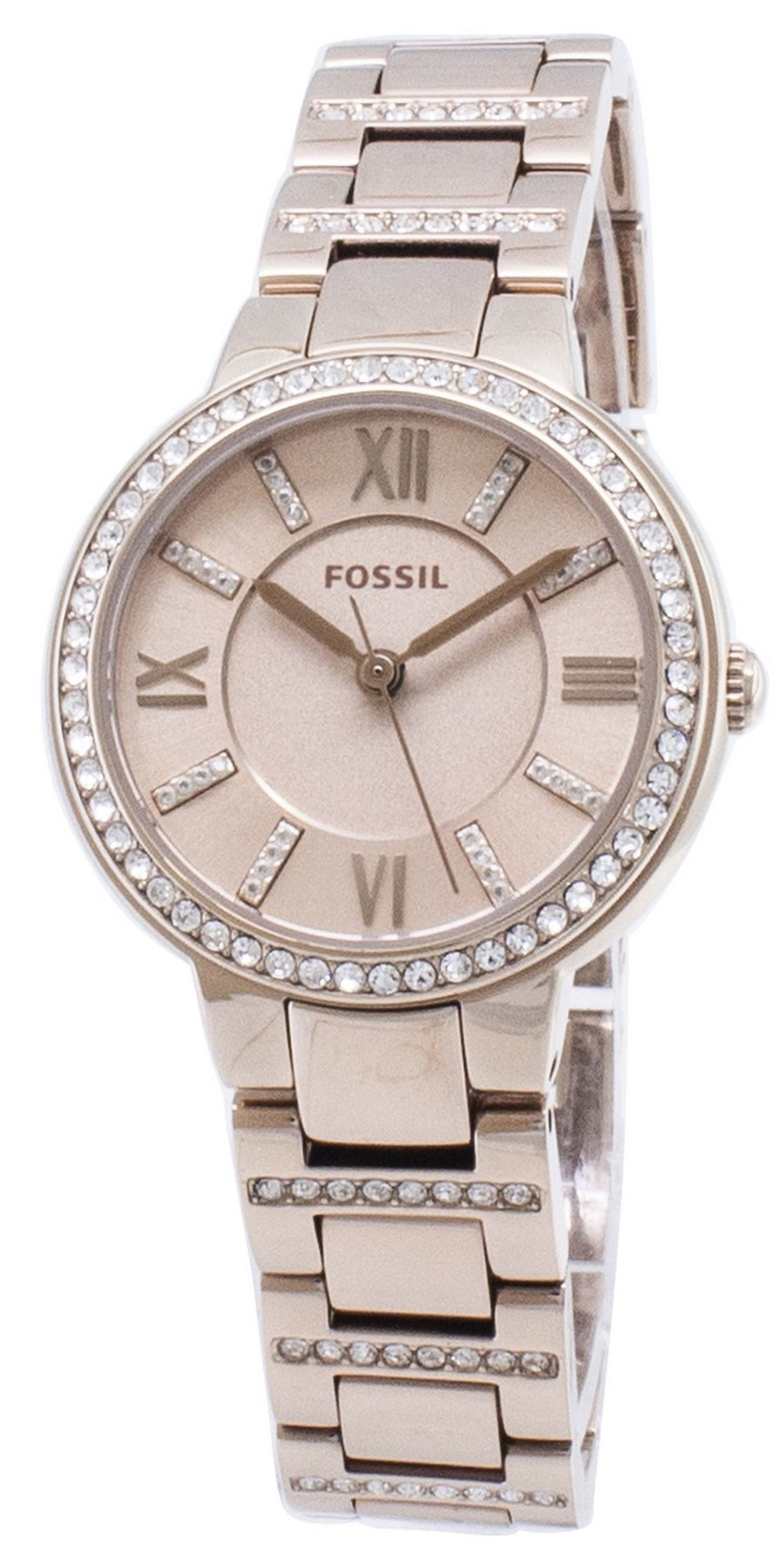 Fossil Virginia Es4482 Diamond Accents Quartz Women's Watch