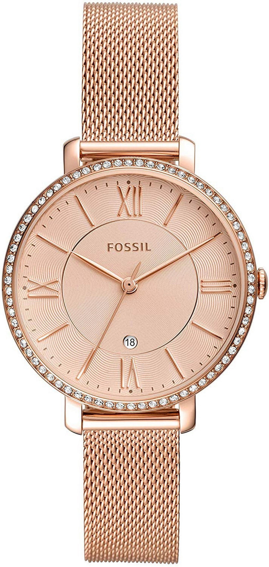 Fossil Jacqueline Es4628 Diamond Accents Quartz Women's Watch