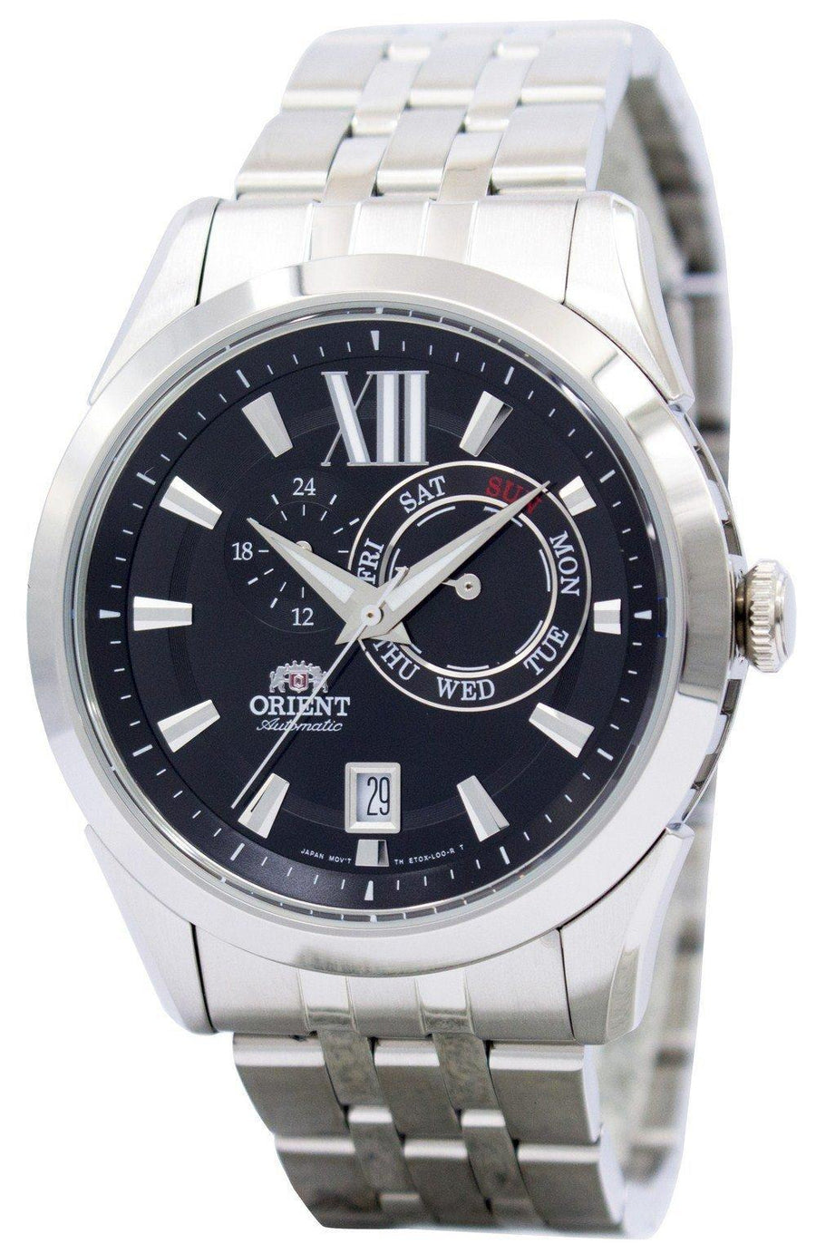 Orient Sporty Automatic Black Dial Et0x004b Men's Watch