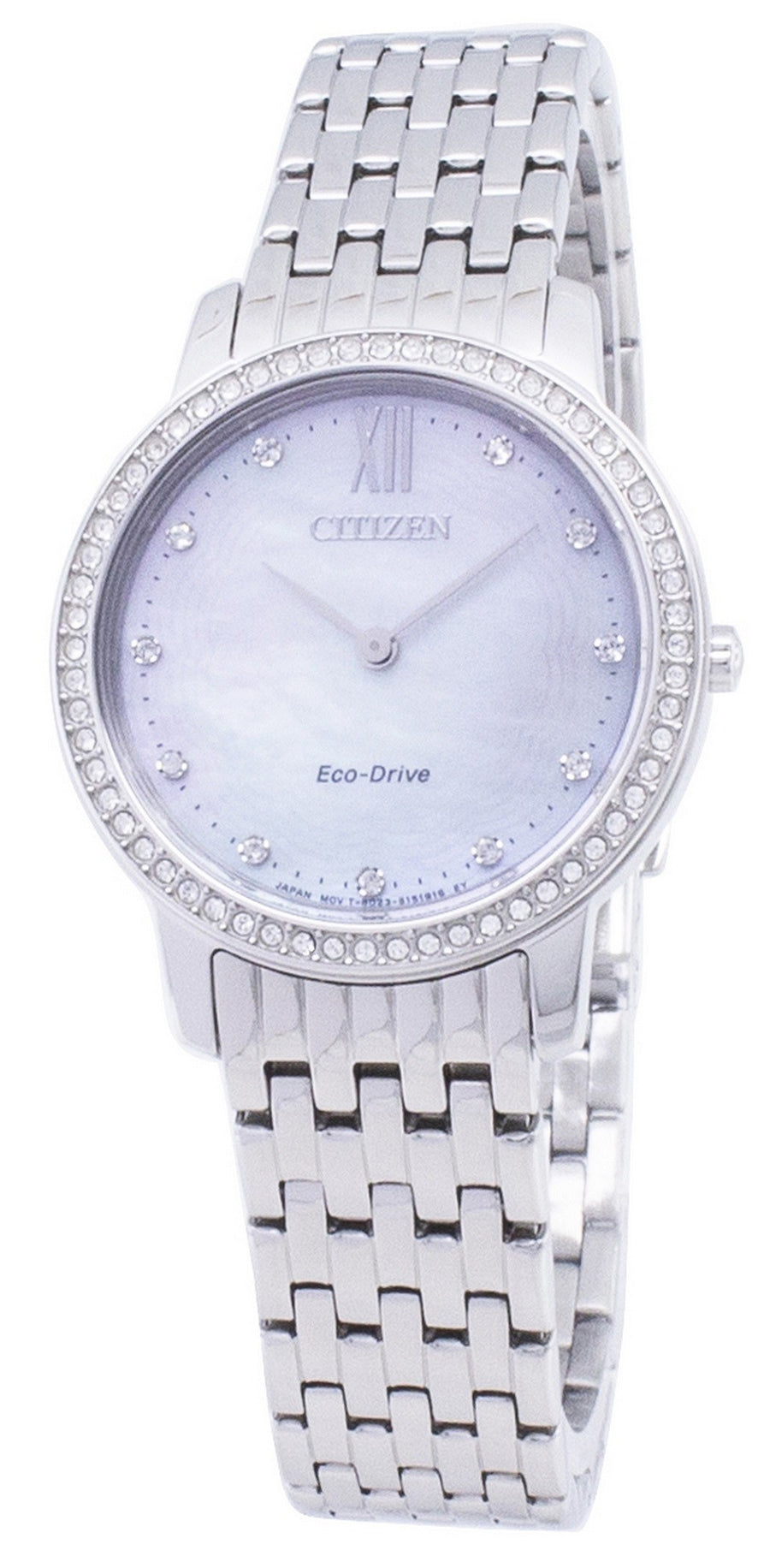 Citizen Eco-drive Ex1480-82d Diamond Accents Analog Women's  Watch