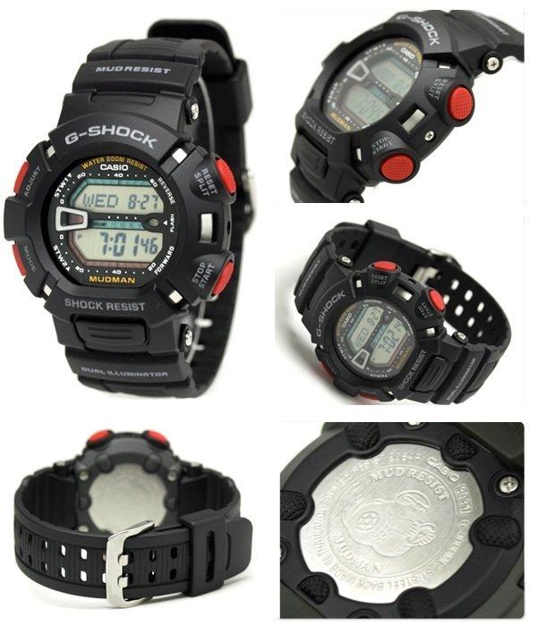 Casio G-shock G-9000-1v G9000-1v Mudman 200m Men's Watch