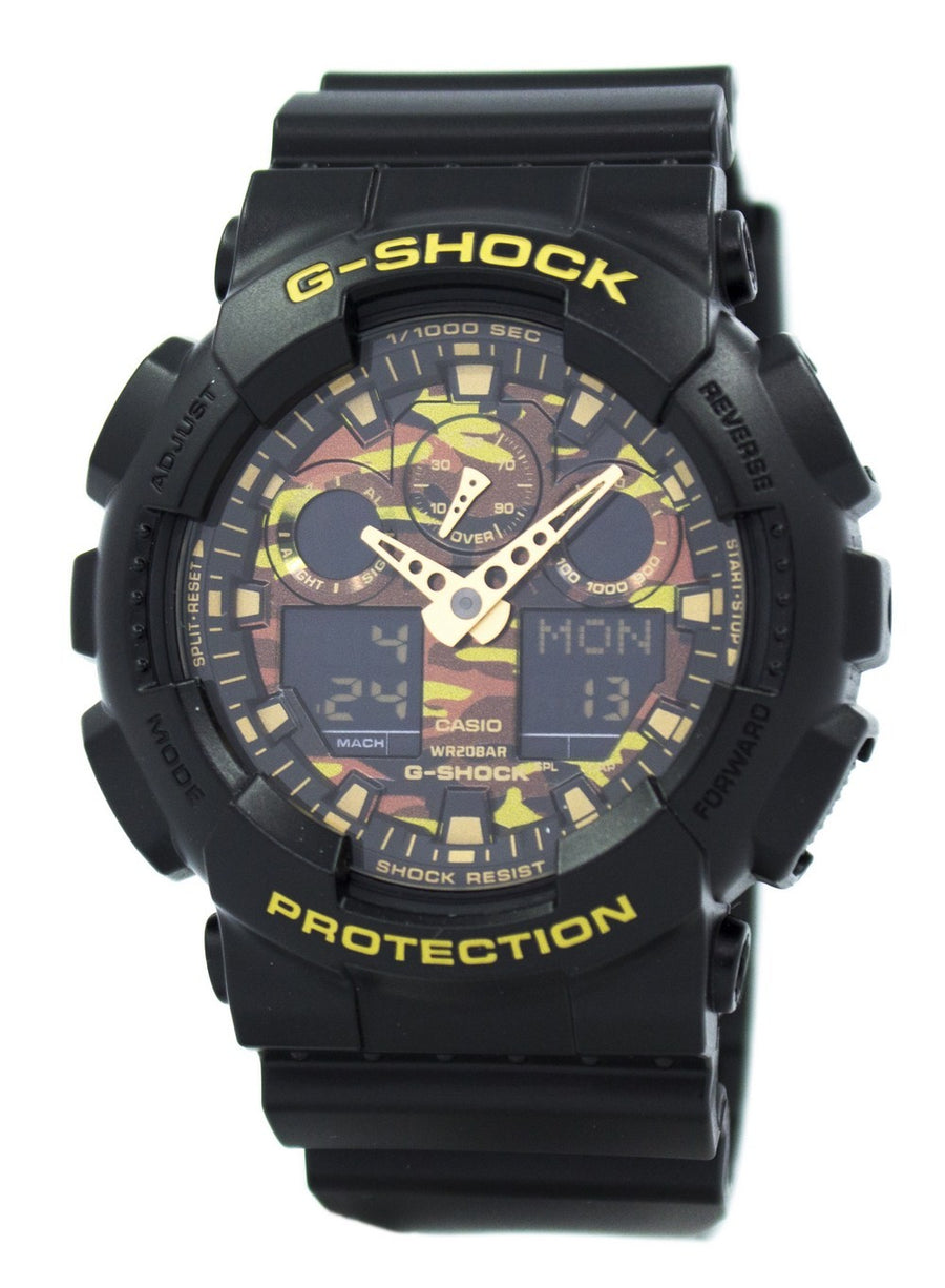 Casio G-shock Camouflage Series Ga-100cf-1a9 Ga100cf-1a9 Men's Watch