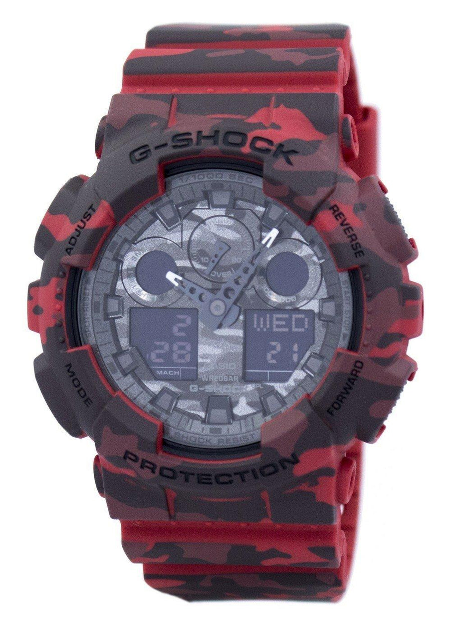 Casio G-shock Camouflage Series Analog-digital Ga-100cm-4a Ga100cm-4a Men's Watch