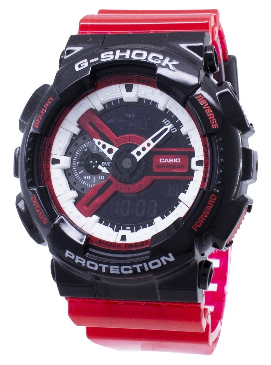 Casio G-shock Ga-110rb-1a Ga110rb-1a Shock Resistant Quartz 200m Men's Watch