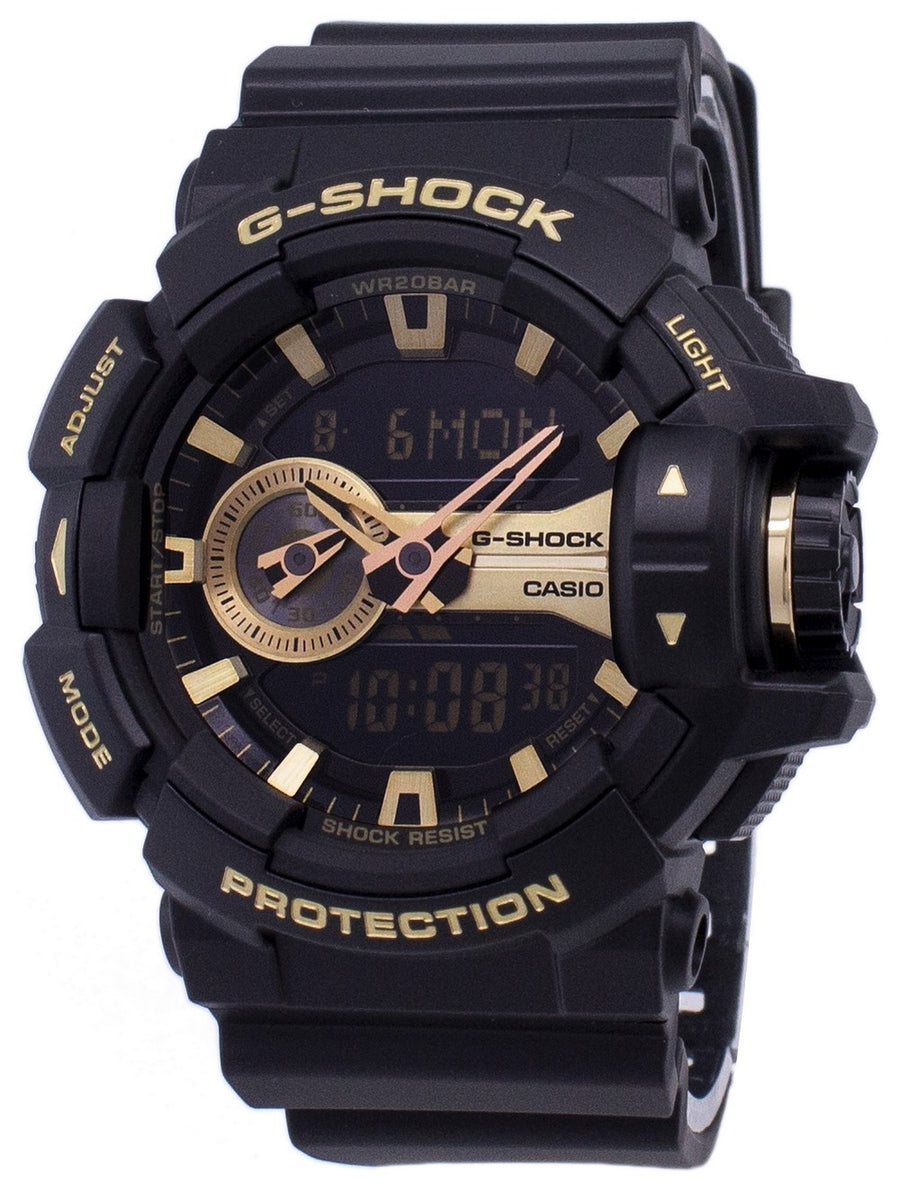 Casio G-shock Analog Digital World Time Ga-400gb-1a9 Ga400gb-1a9 Men's Watch