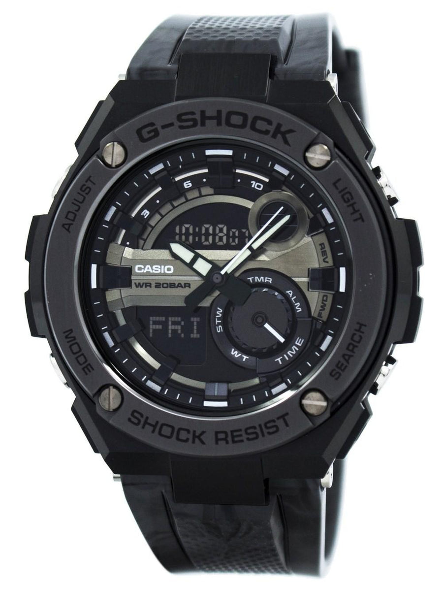 Casio G-shock G-steel Analog-digital World Time Gst-210m-1a Men's Watch