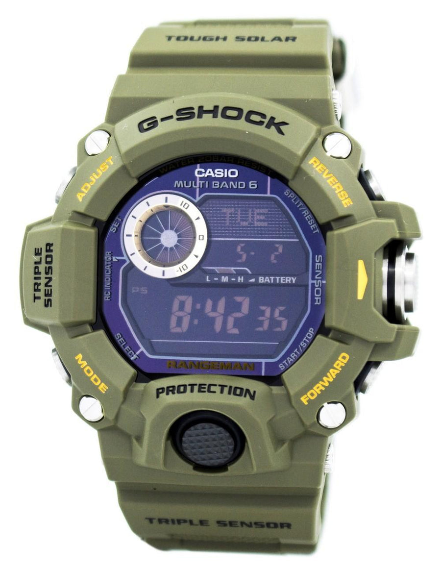 Casio G-shock Rangeman Multi-band Atomic Gw-9400-3 Gw9400-3 Men's Watch