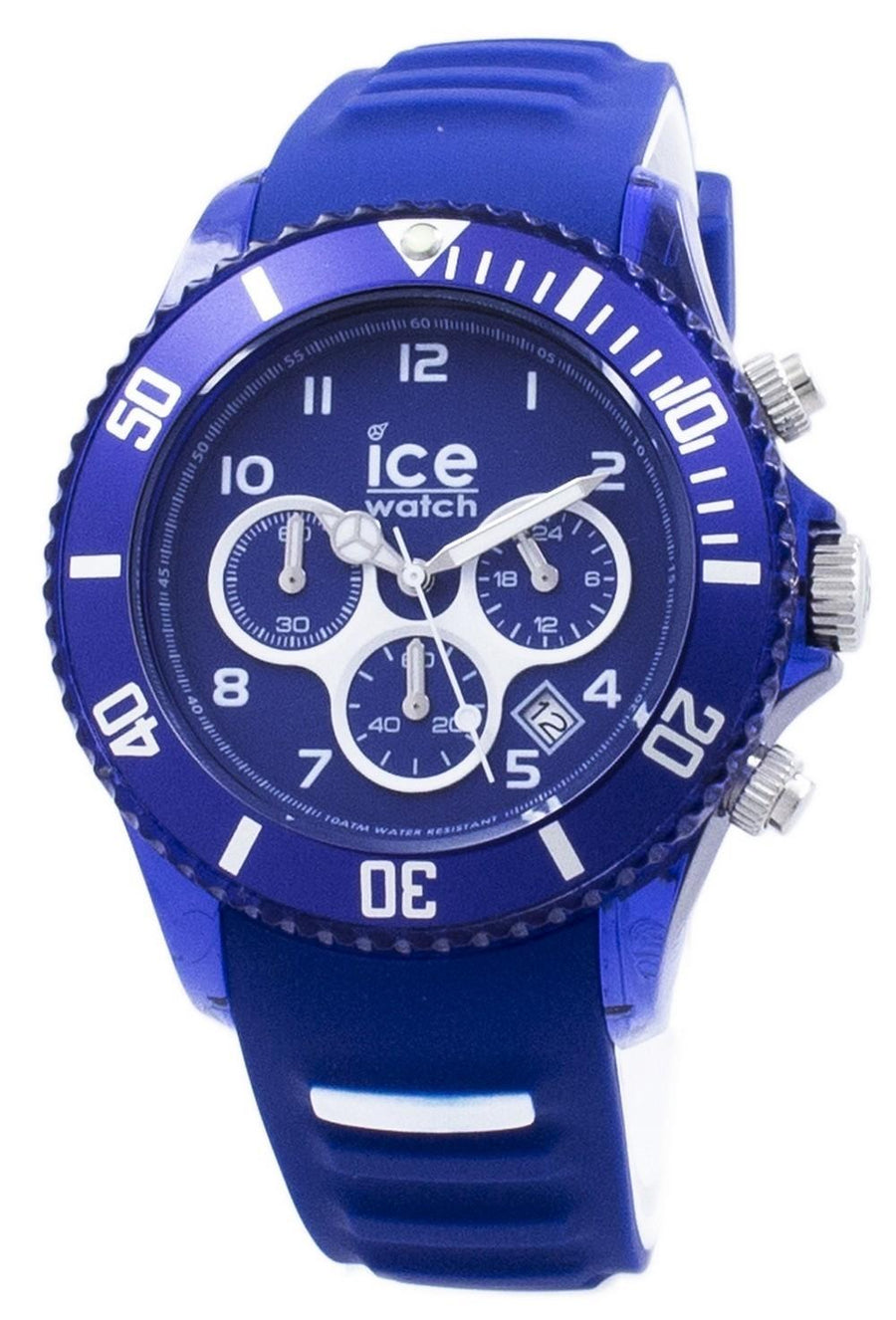 Ice Aqua Marine Large Chronograph Quartz 012734 Men's Watch