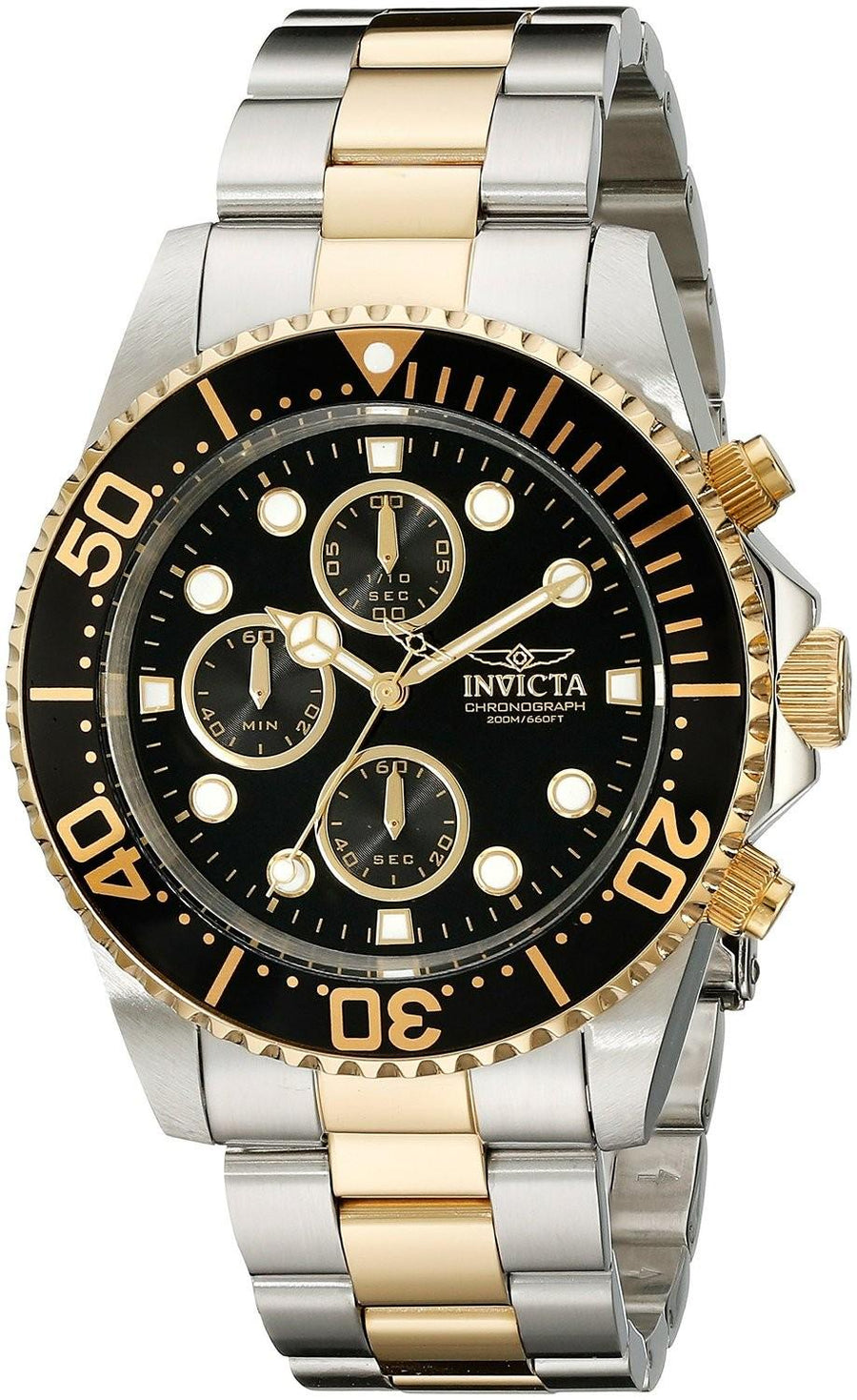 Invicta Pro Diver Chronograph Quartz 200m 1772 Men's Watch