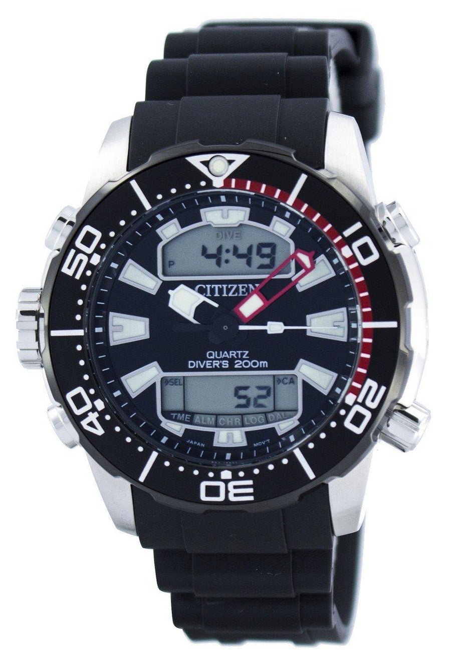 Citizen Aqualand Promaster Diver's 200m Analog Digital Jp1098-17e Men's Watch