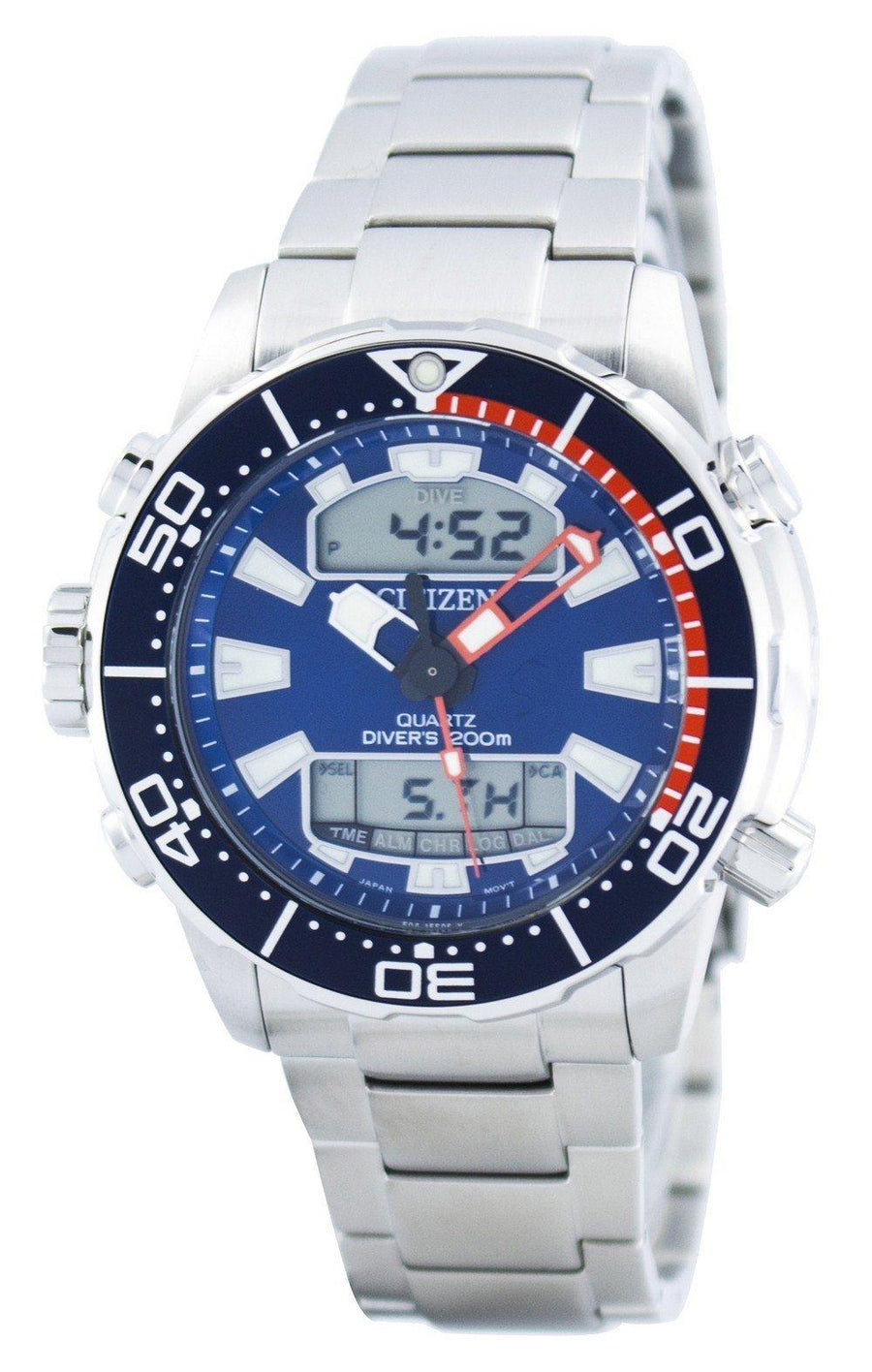 Citizen Aqualand Promaster Diver's 200m Analog Digital Jp1099-81l Men's Watch