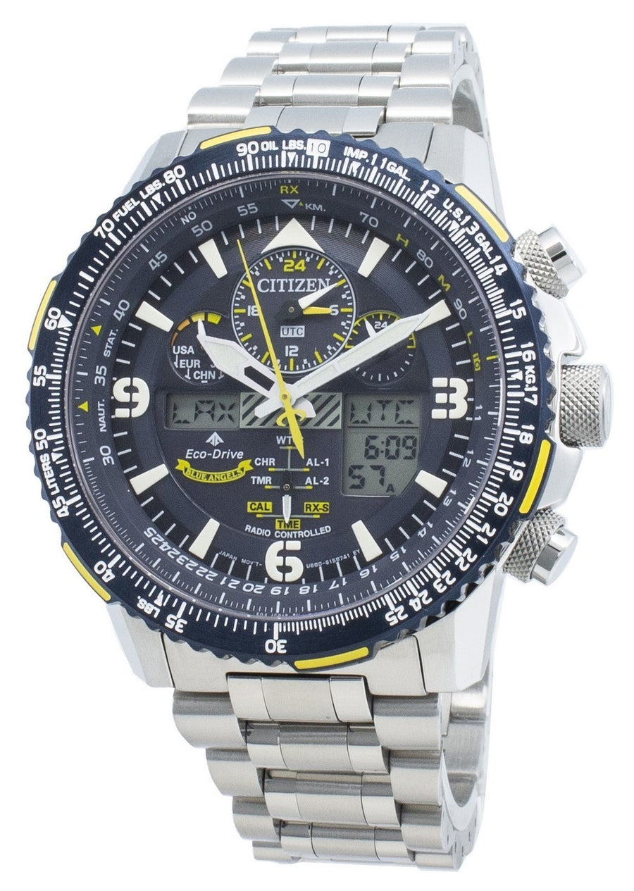 Citizen Promaster Jy8088-83l Radio Controlled Eco-drive 200m Men's Watch