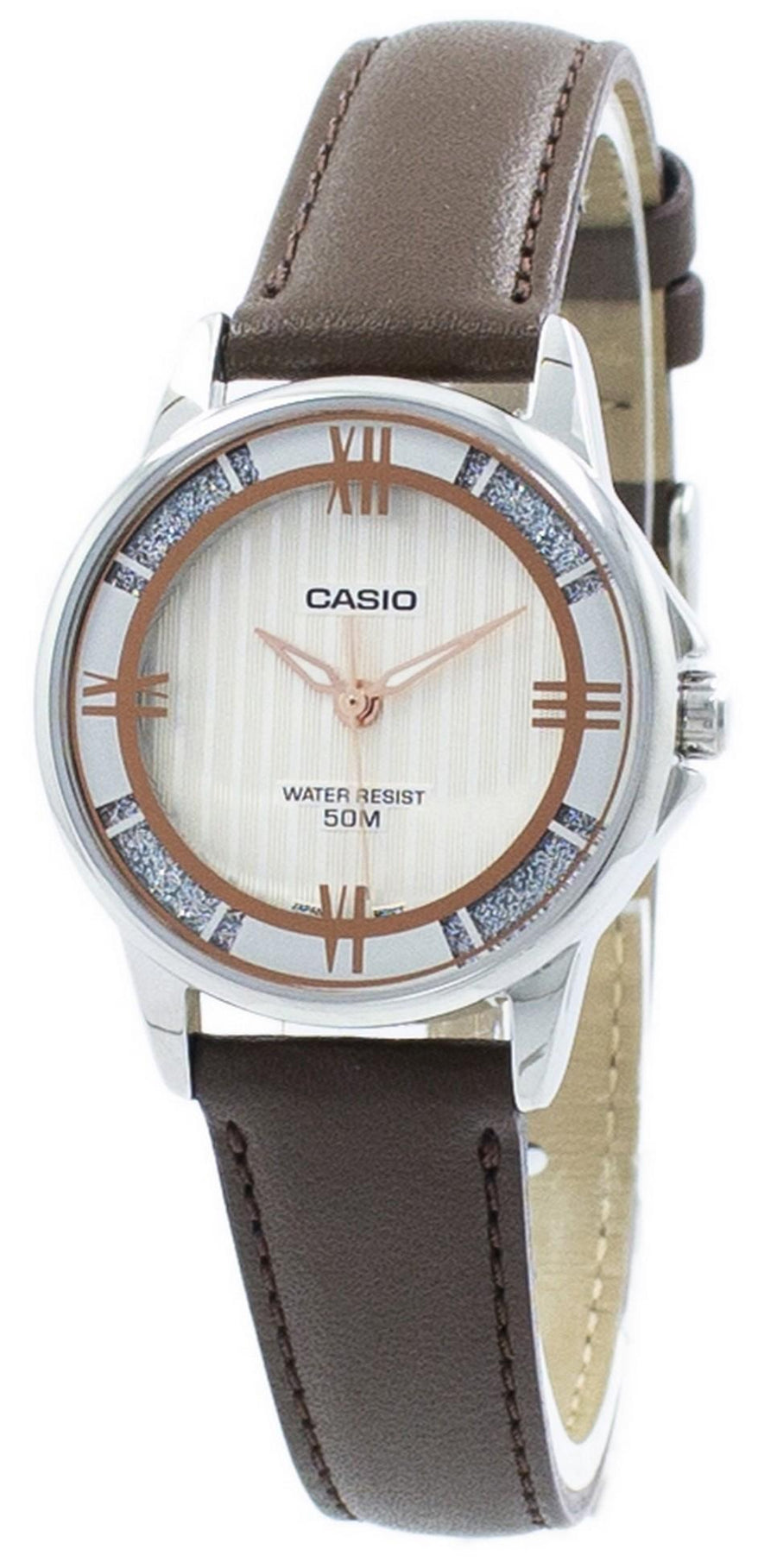 Casio Enticer Analog Quartz Ltp-1391l-5av Ltp1391l-5av Women's Watch