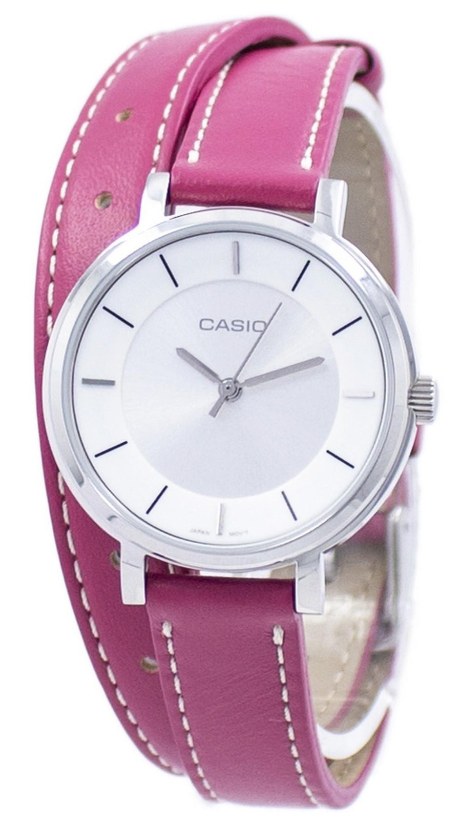 Casio Analog Quartz Double Loop Ltp-e143dbl-4a1 Ltpe143dbl-4a1 Women's Watch