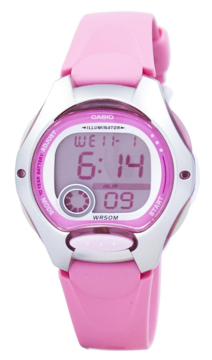 Casio Digital Sports Illuminator Lw-200-4bvdf Lw200-4bvdf Women's Watch