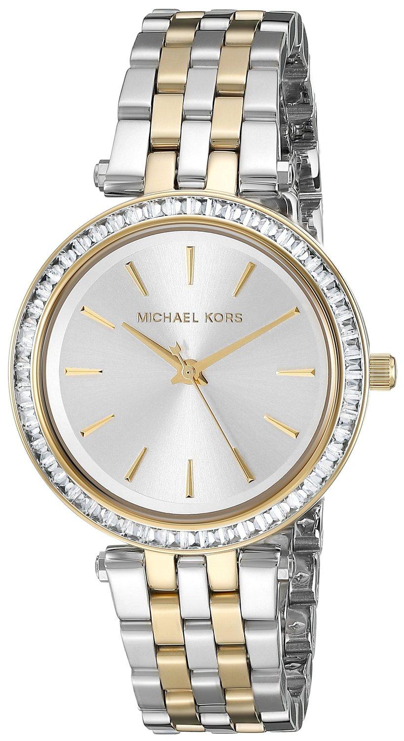 Michael Kors Mini Darci Two Tone Crystals Mk3405 Women's Watch