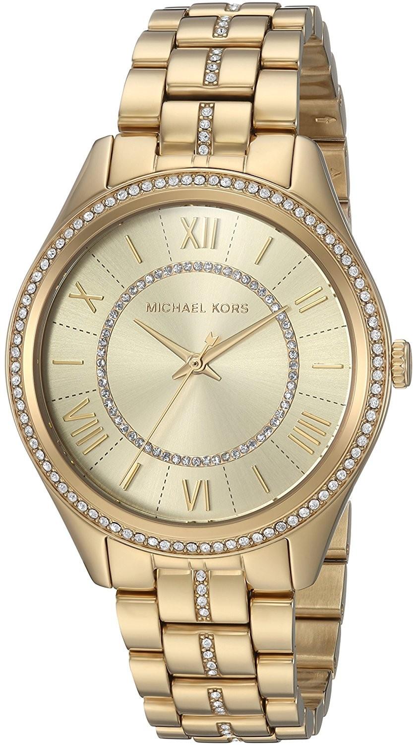 Michael Kors Lauryn Pave Quartz Mk3719 Women's Watch