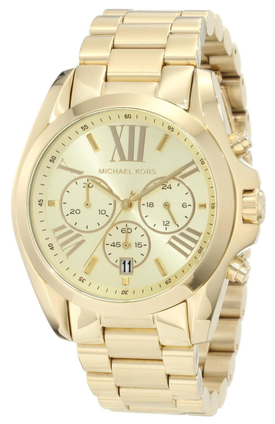 Michael Kors Bradshaw Chronograph Gold-tone Mk5605 Unisex Watch