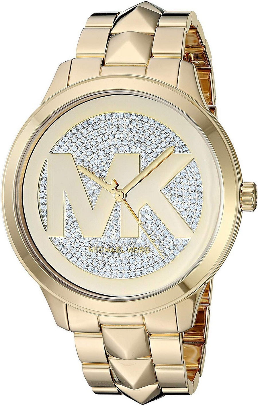 Michael Kors Runway Mercer Mk6714 Diamond Accents Quartz Women's Watch