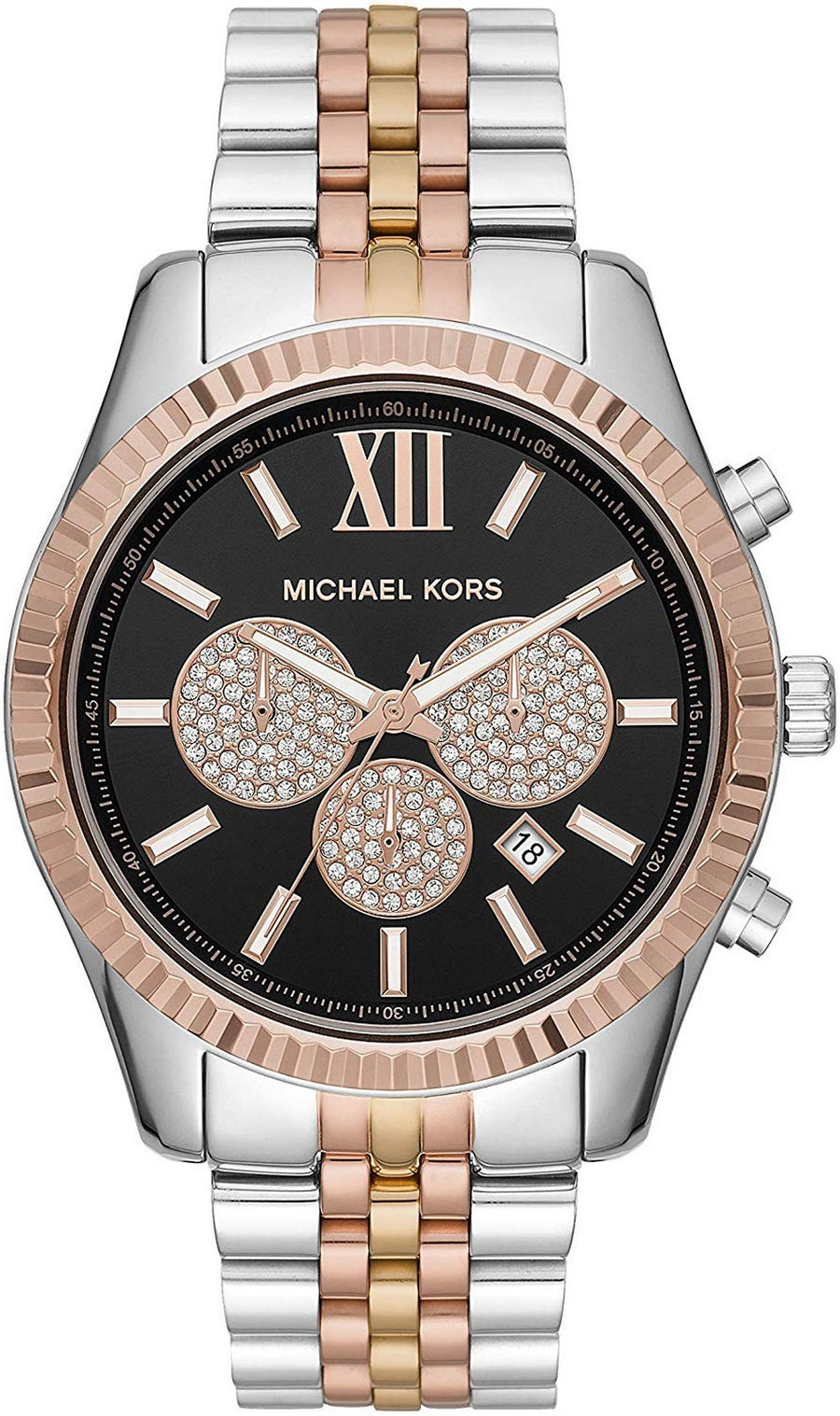 Michael Kors Lexington Mk8714 Diamond Accents Quartz Men's Watch