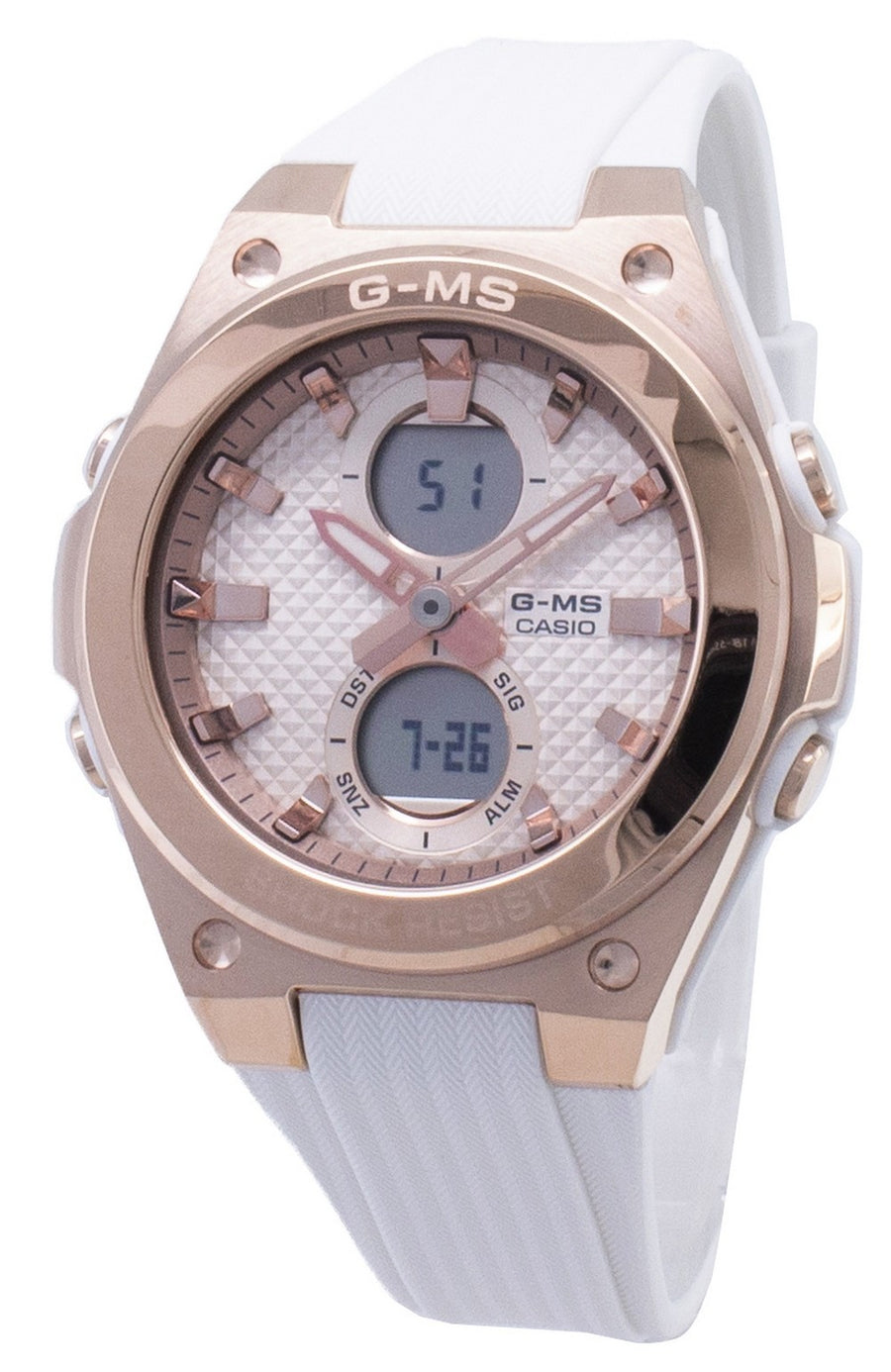 Casio Baby-g G-ms Msg-c100g-7a Msgc100g-7a Quartz Women's Watch