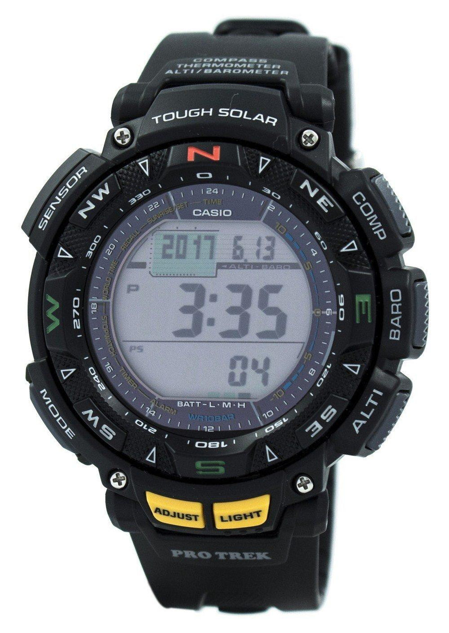 Casio Protrek Triple Sensor Prg-240-1dr Prg240-1dr Watch