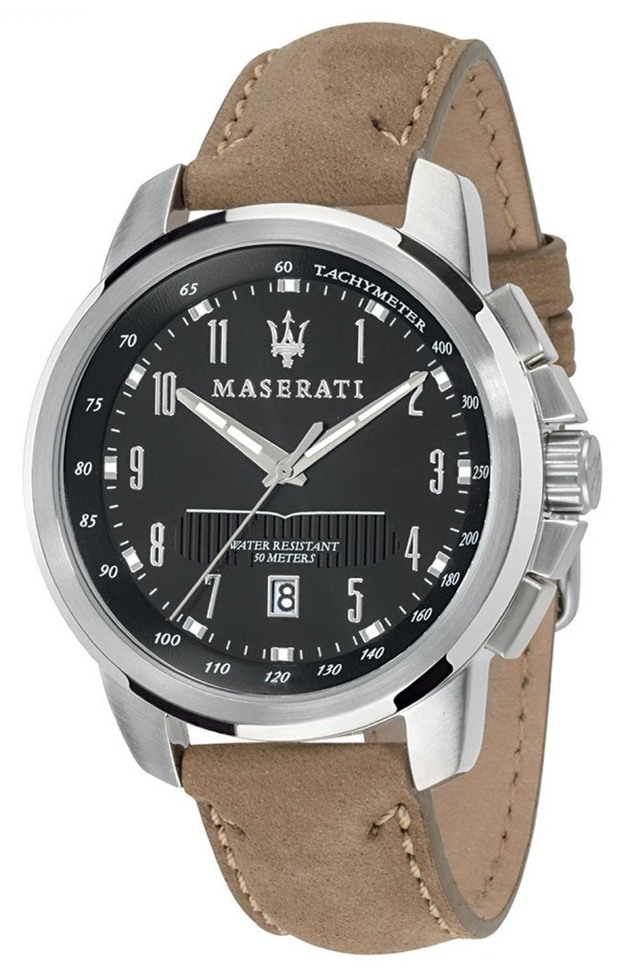 Maserati Successo Tachymeter Quartz R8851121004 Men's Watch