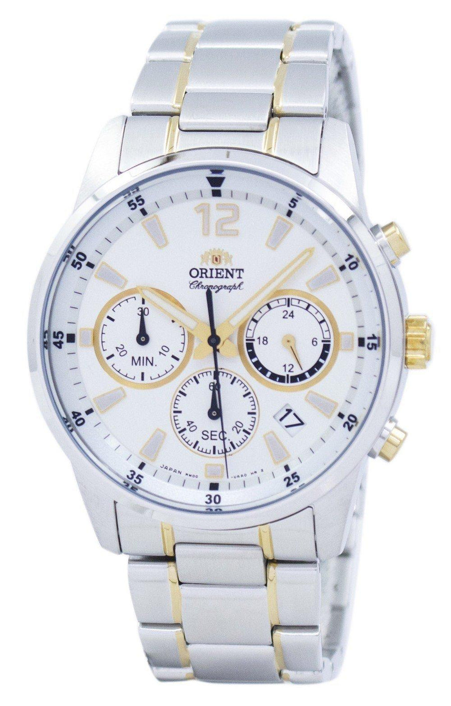 Orient Sports Chronograph Quartz Japan Made Ra-kv0003s00c Men's Watch