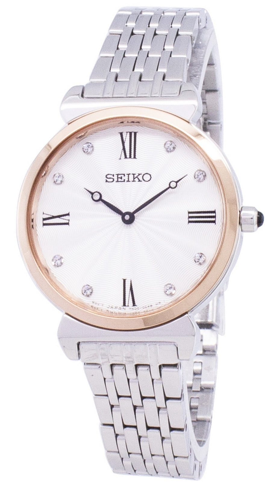 Seiko Quartz Sfq798 Sfq798p1 Sfq798p Diamond Accents Women's Watch