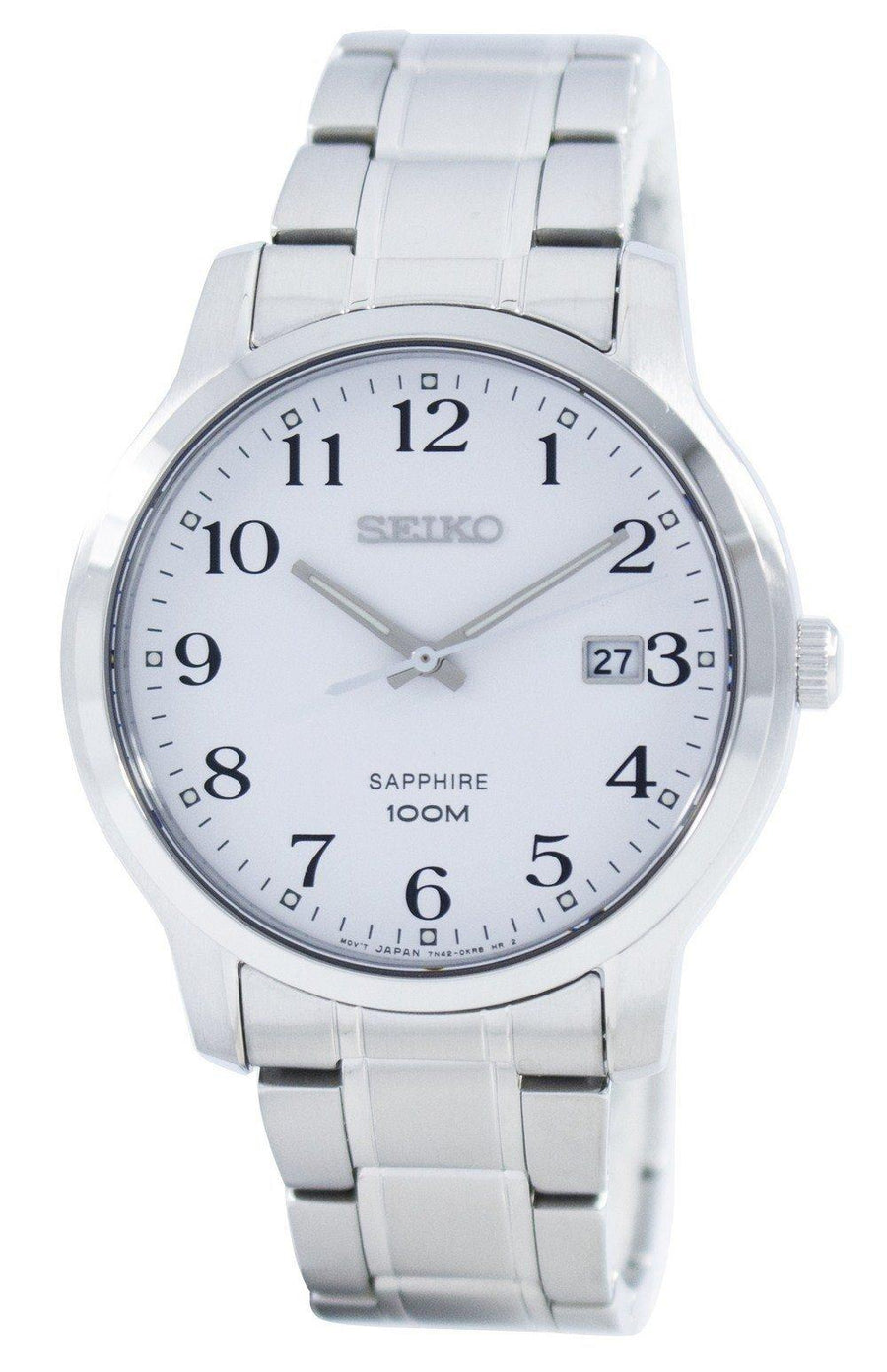 Seiko Sapphire Quartz 100m Sgeh67 Sgeh67p1 Sgeh67p Men's Watch