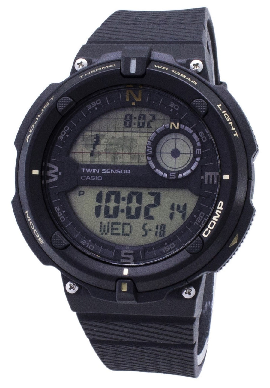 Casio Outdoor Sgw-600h-9a Sgw600h-9a Twin Sensor Quartz Digital Men’s Watch