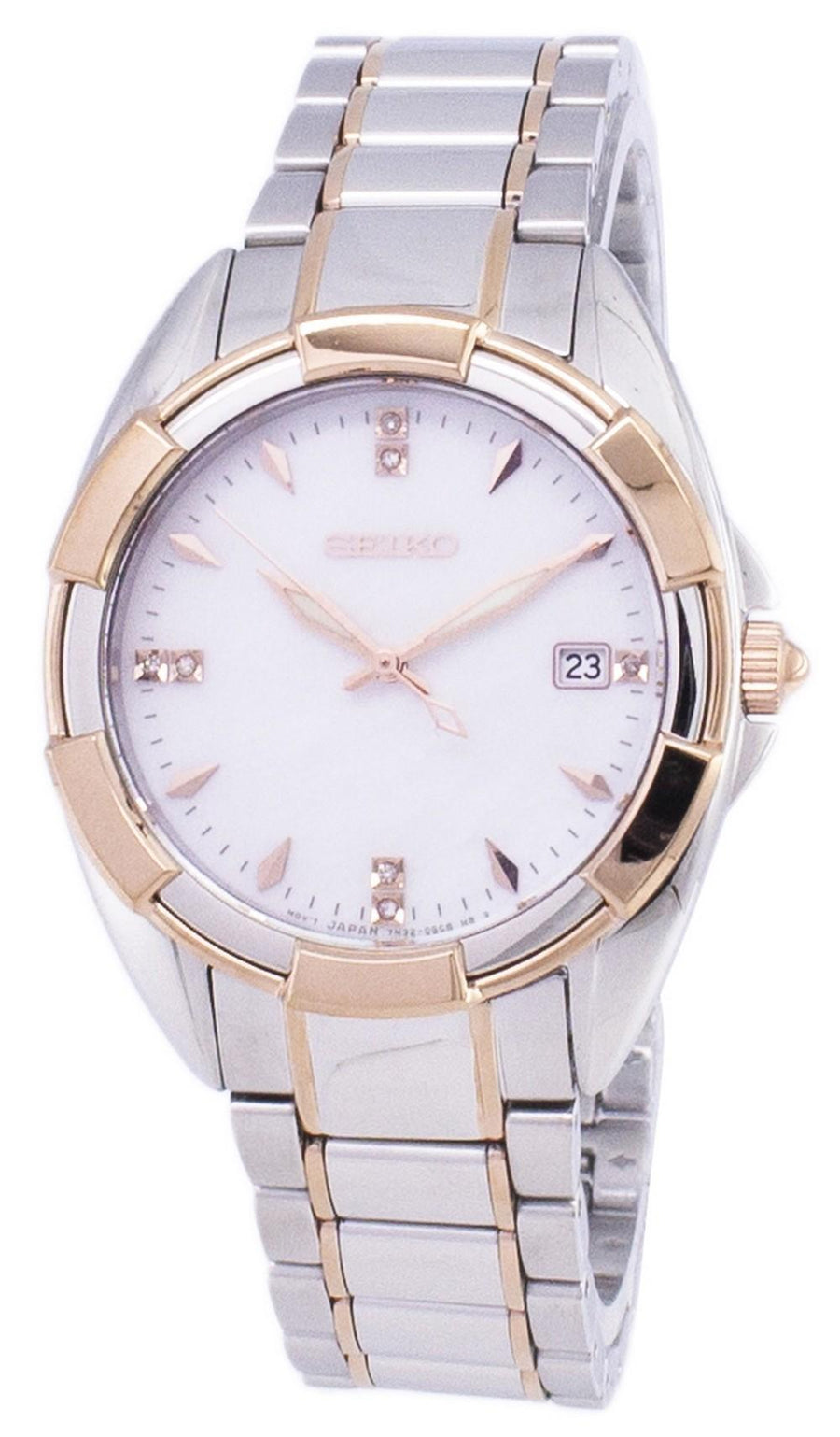 Seiko Quartz Diamond Accents Skk888 Skk888p1 Skk888p Women's Watch