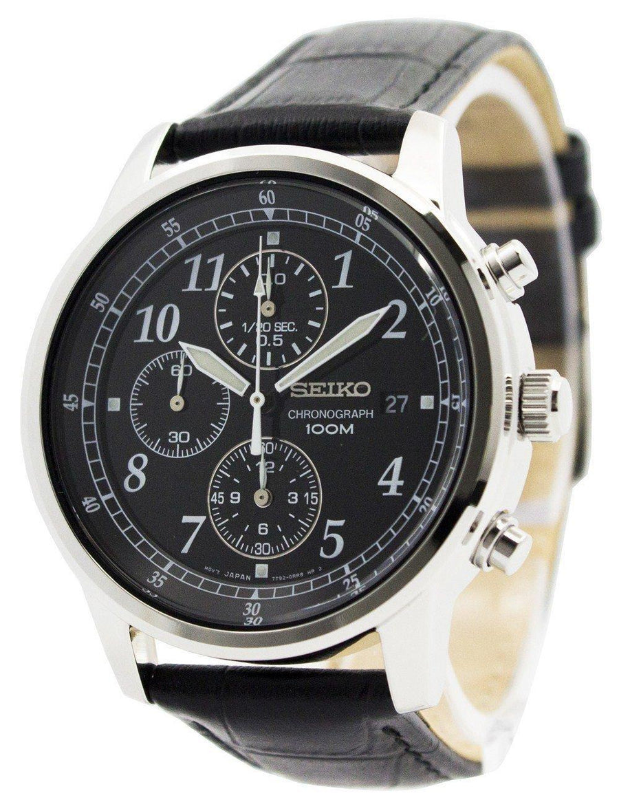 Seiko Chronograph Sndc33 Sndc33p1 Sndc33p Quartz Men's Watch